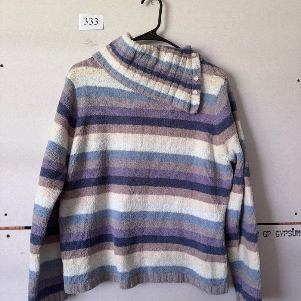 Basic Concepts striped polyester sweater